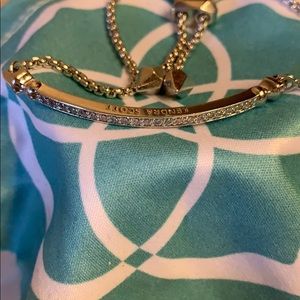 Like new Kendra Scott adjustable silver Bracelet